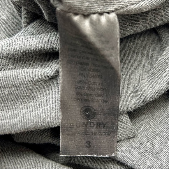 Anthropologie Sundry Pleated Shoulder Ruched Mini Dress Tank Sleeveless - Picture 14 of 15